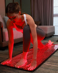Theia Red Light Therapy Mat for Full Body – Infrared 660nm/850nm Flexible Wellness & Recovery Red Infrared Light Therapy for Whole Body
