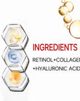 Retinol Collagen Complex Stick Set (3 Pieces) – Hydrating Skincare Bundle with Hyaluronic Acid