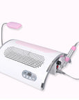 4-in-1 Professional Nail Station – 54W UV LED Lamp, 25,000 RPM Nail Drill & Dust Collector