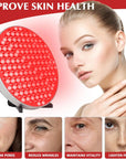 THEIA HaloLuxRed Professional Red Light Therapy Lamp – 660nm & 850nm Near Infrared LED Panel with Adjustable Stand