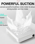 Professional Brushless Nail Dust Collector – 20W High Suction Manicure Vacuum