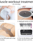 Theia Shaper 2 in 1 EMS Electric Muscle Stimulator Massager Electrostimulator