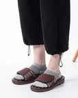 THEIA AcuRelax Reflexology Foot Massage Slippers – Acupressure Wellness Recovery Sandals