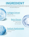 Collagen Hydrogel Neck Mask – 4 Pieces – Hydrating Neck Care