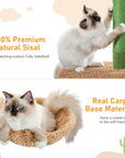 Cactus 5-Tier Floor-to-Ceiling Cat Tower