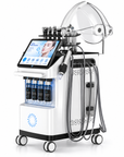 10-in-1 Hydro Dermabrasion & Oxygen Facial Machine with LED Therapy Dome – 2026 Advanced