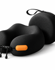 Ergonomic Memory Foam Travel Neck Pillow – Premium Comfort with Portable Storage Case