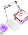 54W Cordless UV LED Nail Lamp with Adjustable Floor Stand – 360° Rotating for Manicure & Pedicure