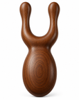 Wooden U-Shaped Massage Tool for Neck, Back & Body