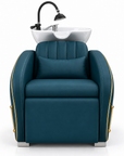 Luxury Backwash Shampoo Chair with Ceramic Basin