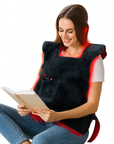 Theia Red Light Therapy Vest 660nm & 850nm – Wearable Infrared Treatment for Back, Shoulder and Full-Body Pain Relief