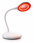 620nm Red Cordless Table Lamp – Dimmable LED Desk Light with 3 Brightness Levels