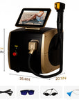 Professional 3-Wavelength 808nm Diode Laser Hair Removal Machine