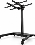 Professional Electric Red Light Panel Stand – Motorized Height Adjustment, 360° Rotation & 4-Panel Mount