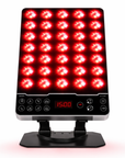 8 Modes Red Light Therapy Panel with 660nm / 850nm / 590nm / 415nm – Mini Desktop LED Device for Skin Care and Anti-Aging