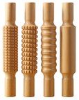 Theia Portable Wooden Muscle Roller Stick – Deep Tissue Relief for Athletes & Recovery