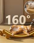 Theia Wooden Cat Scratcher & Bed