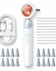 1080P HD Visual Ear Inspection Camera with 1.38" Screen – 2MP Digital Otoscope & Ear Cleaning Kit