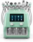 3D 8-in-1 Hydro Dermabrasion Facial Machine with Plasma, RF & Ultrasonic Therapy