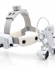 2.5X/3.5X Binocular Headband Magnifying Loupes with 5W LED Headlight