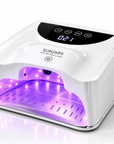 SUN-26RS 2-in-1 UV/LED Nail Lamp – 69 LEDs, Dual-Zone Thumb & Hand Gel Curing Dryer with Smart Sensor