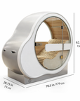 Oxy Chamber Infrared Home Sauna 1050W with Negative Air Ion