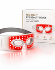 LED Red Light Therapy Eye Mask with 630nm & 850nm Light – Rechargeable Eye Care Device