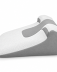 Ergonomic Bed Wedge Pillow – Memory Foam Incline Sleeping Cushion with Neck Support for Back & Side Sleepers