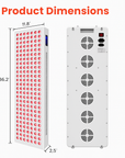 Theia P1500 Red & Infrared Light Therapy Panel – High Power LED Full Body Treatment