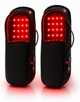 LED Red Light Foot Slippers 660nm 880nm Infrared Heated Foot Wrap with 90 LEDs
