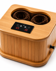 Portable Far Infrared Foot Sauna – Low EMF Dry Foot Spa Bucket for Circulation Boost