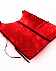 Horse Red & Near-Infrared LED Back Blanket – Battery-Powered Equine Wellness Light Pad