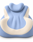 Ergonomic Memory Foam Prone Support Pillow with Adjustable Headrest – Full Body Relaxation Cushion