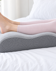 Memory Foam Leg Support Pillow – Ergonomic Knee & Calf Elevation Cushion