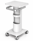 Professional Dental & Clinical Utility Trolley with Large Tool Tray, Storage Shelves & Lockable Wheels
