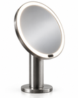 Premium LED Makeup Mirror with 3-Color Lighting, Stepless Dimming, 4800mAh Battery & 0–90° Adjustable Stand