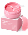 Caffeine Collagen Hydrogel Under Eye Patches – 60 Pieces / 30 Pairs – Pink