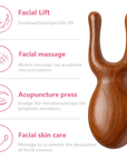 Sandalwood Facial Lifting & Meridian Comb Massager