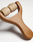 Theia 4-Piece Pure Pear Wood Massage Roller Set