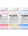 Professional Jelly Mask Trio – Rose, Collagen & Hyaluronic Acid – 3 × 250 g