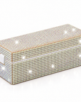 Nail Drill Bit Organizer – 30-Hole Crystal Storage Box for Manicure Tools