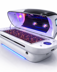 Luxury Infrared Spa Capsule Sauna Bed – Full Spectrum Phototherapy, Graphene Far Infrared, Ozone & Hydrotherapy Massage Pod