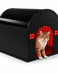 THEIA VetRed Pro Pet Red Light Therapy Cage – 1638 LEDs, 660nm/850nm Veterinary Recovery Chamber for Cats & Small Pets