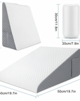 Wedge Support XL Pillow – Elevating Comfort for Acid Reflux, Back Pain & Restful Sleep