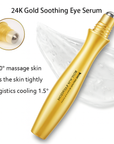 24K Gold Niacinamide Skincare Set – Anti-Aging Serum, Collagen Eye Cream & Dark Circle Remover