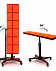 Full Body Red & Near-Infrared LED Light Therapy Panel – 630/660/810/830/850 nm – 840 LEDs – Electric Height-Adjustable Stand