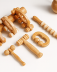 Wooden Massage Roller Set