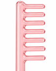 High Frequency Glass Comb Electrode – Pink Replacement Comb Attachment for Scalp & Hair Treatment Devices