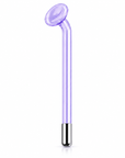 Flat High Frequency Glass Electrode Replacement Tip – Purple Facial Wand Tube