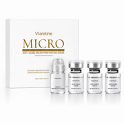 CollagenPeptide Micro-Roller Skin Renewal System – 0.25mm Acetyl Hexapeptide, Collagen & Hyaluronic Acid Facial Kit